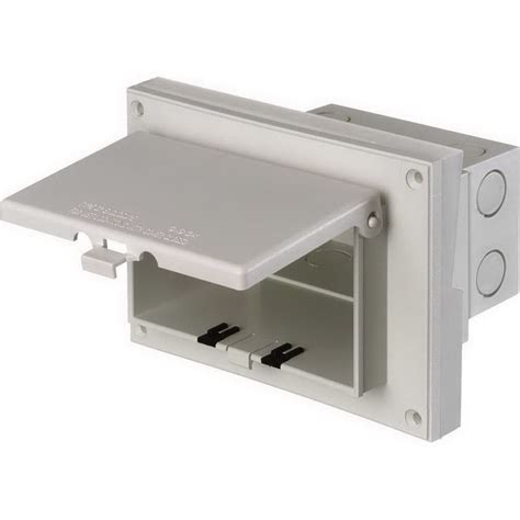 electrical box low profile|low profile single gang box.